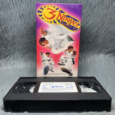 3 Ninjas Knuckle Up VHS 1995 Victor Wong Charles Napier Michael