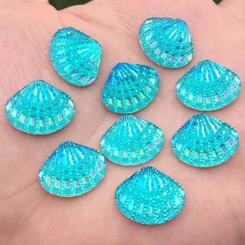 Lovely Shell Shape Resin Rhinestone Flat Back Crystals Rhinestones Stones DIY - Picture 5 of 18