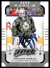 2015-16 Upper Deck MVP Silver Script Antoine Bibeau Toronto Maple Leafs #179