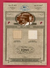 Mike Schmidt Dual Shoe Patch Bat /50 2004 Timeless Treasures Award Materials