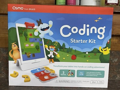Osmo Coding Starter Kit for iPad 3 Learning Games Stem Toy