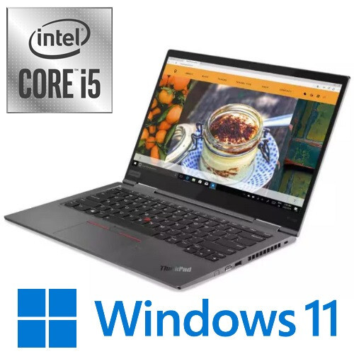 Lenovo ThinkPad X1 Yoga Gen5 Intel i5 10210U 16G 256G NVMe 14" FHD Touch Win 11P - Picture 1 of 1