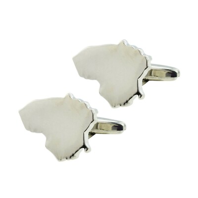 Lithuania Outline Map Cufflinks Presented in a Box X2AJ884