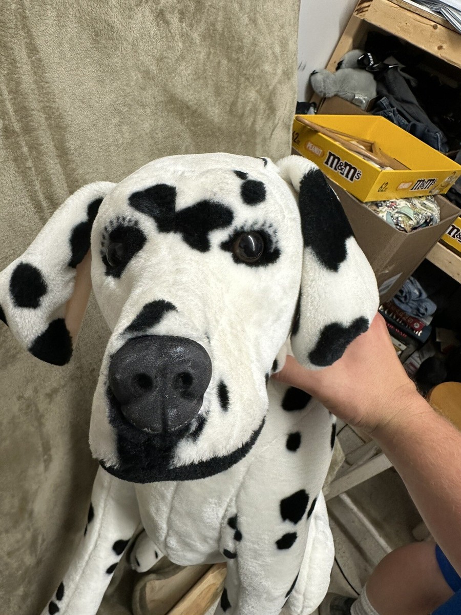 Melissa Doug Life Like Lovable Large Dalmatian Stuffed dog 33