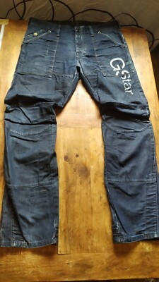 G-Star Fire Elwood Point Narrow 3D W32/L32 Jeans Hose Raw D239