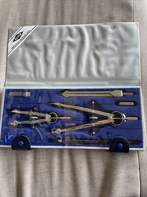 Alvin Drawing Drafting Set 795B Germany 1940s-60s Complete In Case Architect 104