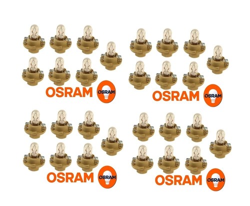 28-FOR BMW Instrument Cluster Bulb 1.5w Beige Socket Base Dash Panel 62111391260