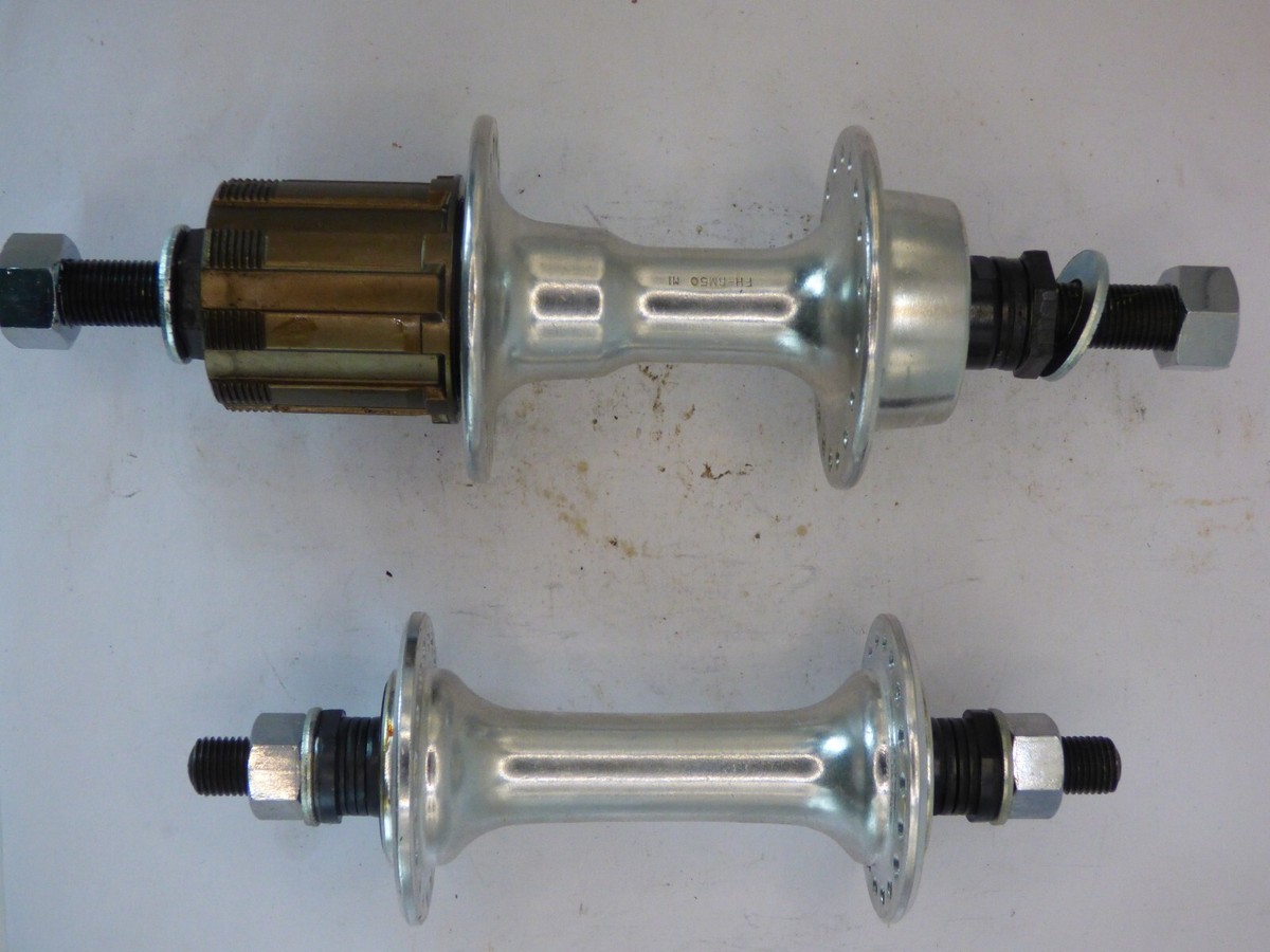SHIMANO FH-RM50 7-SPEED HUBSET LOW FLANGE - 36 H - NOS | eBay