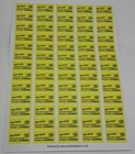 520 "POSTIE SCAN Mail" Postal Stickers 2D Bar Code Labels tracking delivery SCAN