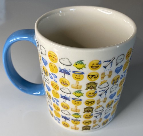 Laughing Emoji - Graphic Novelty Coffee Mug Tea Cup Drinking Utensil Kitchenware - Picture 2 of 7