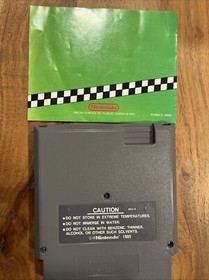 R.C. Pro-Am (NES, 1988) Video Game With Manual Tested