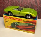 Vintage Matchbox Superfast #52 1:62 Dodge Charger MK3 NMIB Green 1972 England