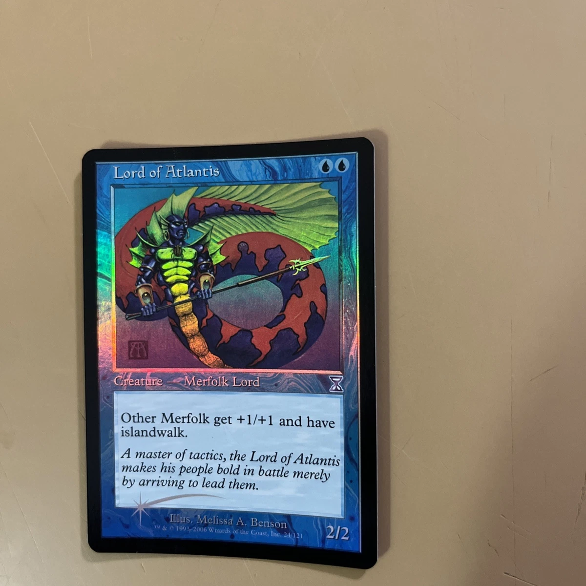 Lord of Atlantis Magic: The Gathering Individual Trading Card