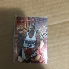 Antonio Daniels 1997-98 Topps Finest #104 Rookie (RC) Vancouver Grizzlies Debuts