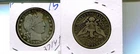 1915 S BARBER SILVER HALF DOLLAR FINE 3714T