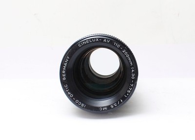 ISCO OPTIC  CINELUX AV 110 - 200 mm Objektiv 4.30 - 7.75   f / 3,5. Nr.1657