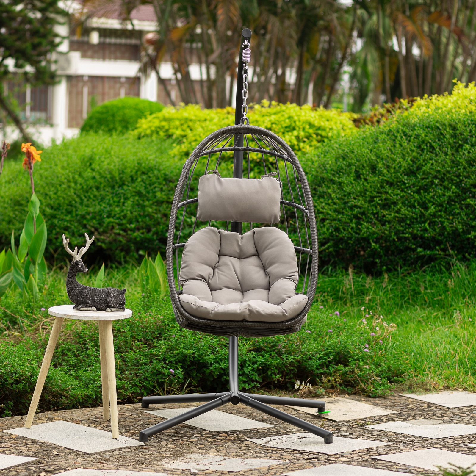 Patio Wicker Hanging Chair Swing Chair zUC9dz51bsVw2q1EN8T-ZAsTD8mU7mBs