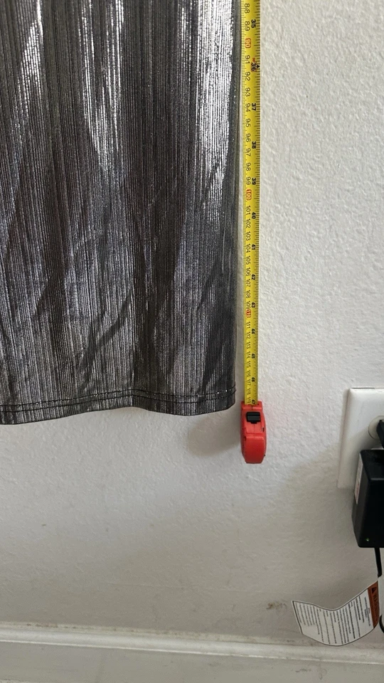 Delia’s Vintage Y2K Metallic Grey Party Dress - Image 3 of 4