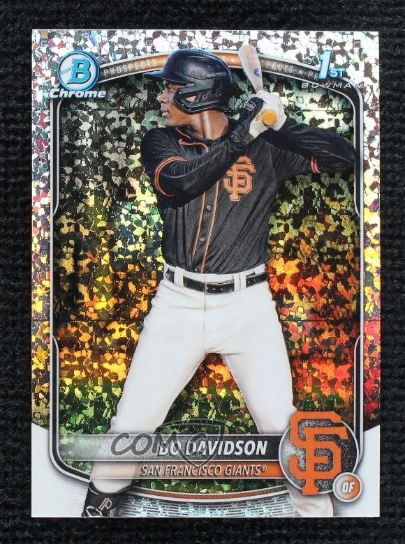 2025 Bowman Chrome Prospects Mini-Diamond Refractor Bo Davidson #BCP-206 0lj0