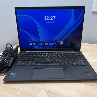 Lenovo ThinkPad X1 Carbon Gen 9 Core i7-1165G7 2.80GHZ 16GB Lenovo ThinkPad X1 Carbon Gen 9 Core i7-1165G7 2.80GHZ 16GB