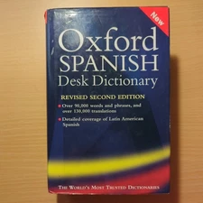 Oxford Spanish Desk Dictionary by Not Available (2003, Hardcover)