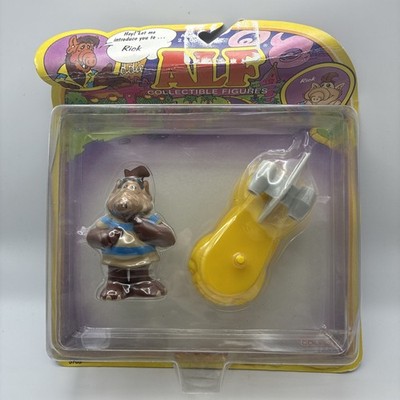 ALF Rick with His Sonic Surfboard, Vintage 1987 Coleco Figurine New Sealed NRFB