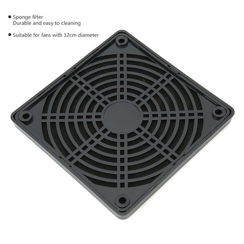 10x Fan Dust Filter Cover Grill PC Computer Chassis Cooler Washable Dustproo Fit - Photo 2/15