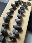 ⭐️Miriam Haskell *Frank Hess* 1950’s Natural Blue Sponge Coral Necklace⭐️ — photo 2