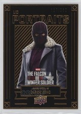 2024 Marvel Studios Series 1 UD Portraits Red Daniel Bruhl as Baron Zemo ob9