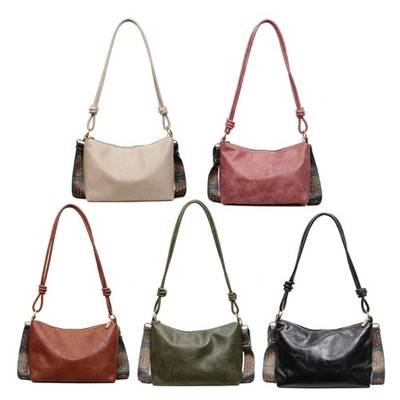 Large Capacity Shoulder Bag Lightweight Handbag Underarm Bags Comfortable Daily