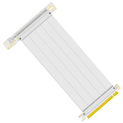 200mm PCIe 4.0 X16 Riser Cable 90-Degree Right Angle Shielded GPU Extension