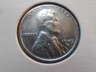 1943 S Lincoln  Cent,      UNCIRCULATED,            (43SR1) FREE SHIPPING