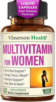 Multivitamin for Women with Bioavailable Vitamins, Minerals, Vitamin D, B12, C,