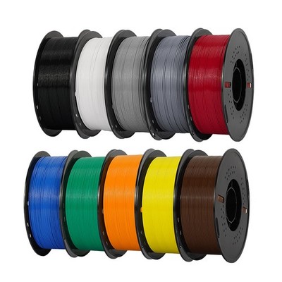   10 Colors   3D Printer High Speed PETG Filament 1.75mm 10KG Bundle Spools