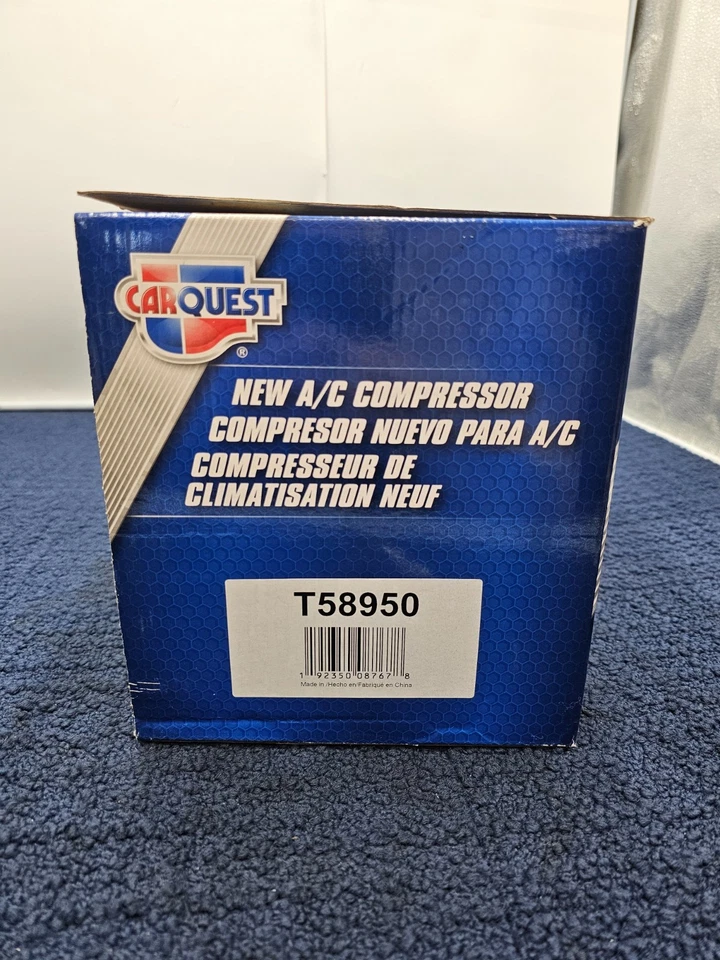 Compresor de aire acondicionado para Chevrolet C1500 1996-1999 Chevrolet Tahoe 1996-99 T58950 Foto 3 de 4