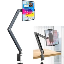 Long Arm Tablet Stand Phone Holder Lazy Bed Desk Mount For iPhone iPad Samsung