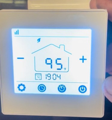 Herschel IQ MD2 Wired Thermostat 110-240V AC