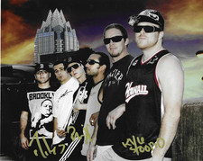 * SLIGHTLY STOOPID * signed 8x10 photo * MILES DOUGHTY, KYLE & RYAN * COA