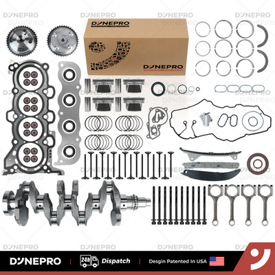 G4NC Nu Engine Rebuild Overhaul Kit For Hyundai Tucson Kia Soul 12-19 Forte 2.0L