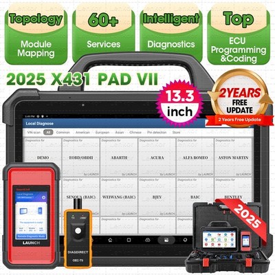 LAUNCH X431 PAD VII ELITE PAD 7 PRO Diagnostic Scanner Key Programming Coding