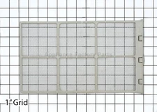 Comfort Aire Air Conditioner Part # 12120300005844 - Air Filter