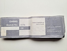 Original Casio CMD-40 Bedienungsanleitung | Modul 1174 | Deutsch & Englisch …