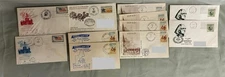 Lot Of 11 Historical Stamp Collecting Caches 1958 And 1961