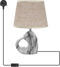 Table Lamps Bedside Desk Lights 40cm Night Reading Small Lamp Living Room UK