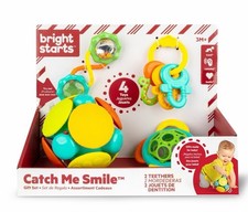 New In Box - Bright Starts, 4 Piece Toy Set For 3M