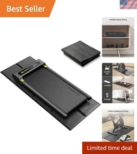 Shock Absorbent & Noise-Reducing Exercise Mat for Treadmill and Indoor Cycling