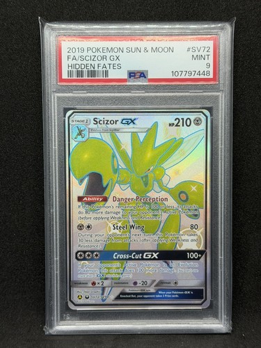 Scizor-GX graded PSA 9 for sale on eBay