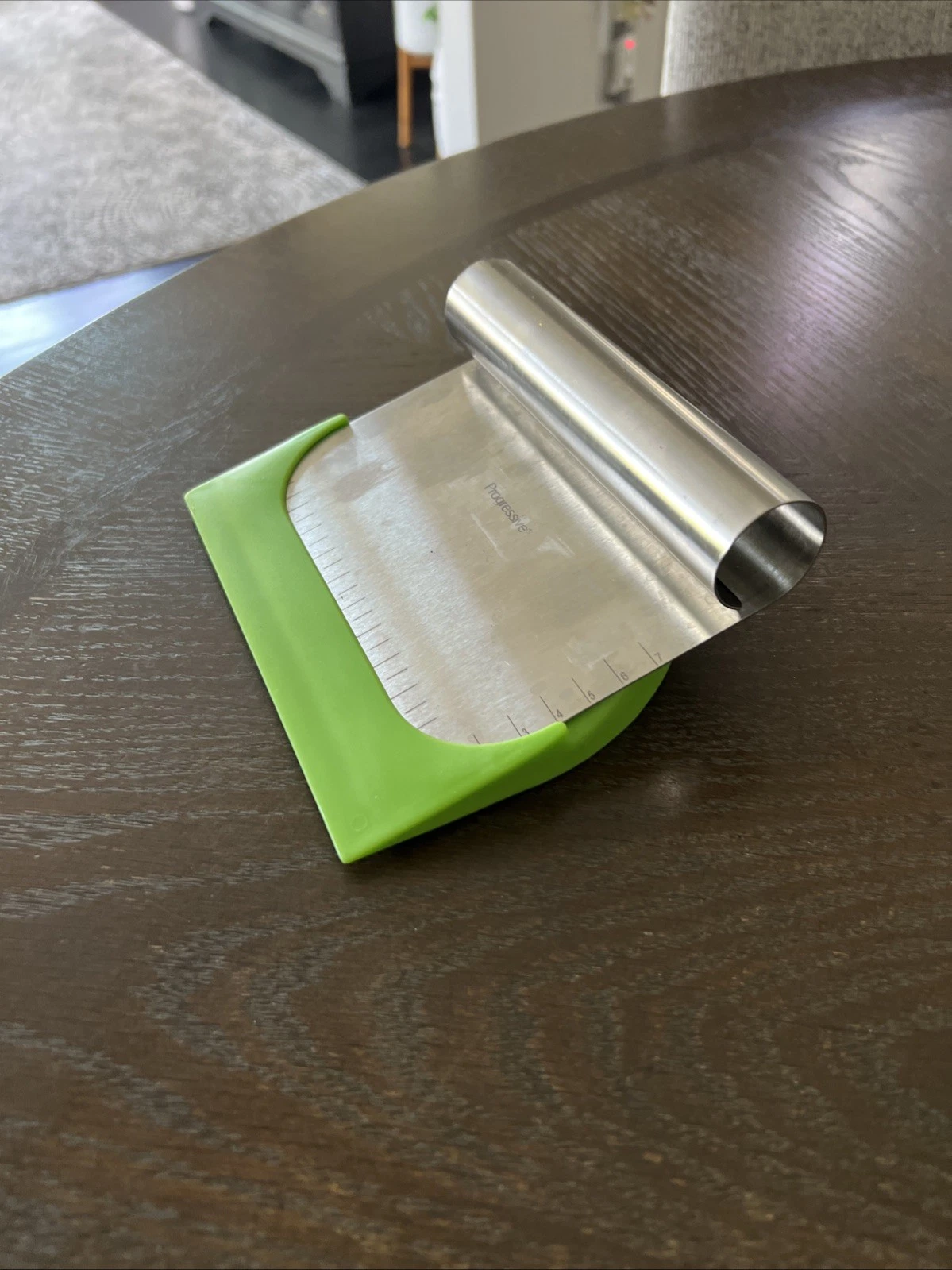 Progressive Stainless Steel Scraper Chopper Soap Cutter Bakery Dough Ruler Tool
Opens in a new windo