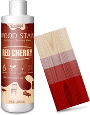 Wood Stain, 8.5oz/250ml Water Based Wood Stain for Indoor and Outdoor Furniture,