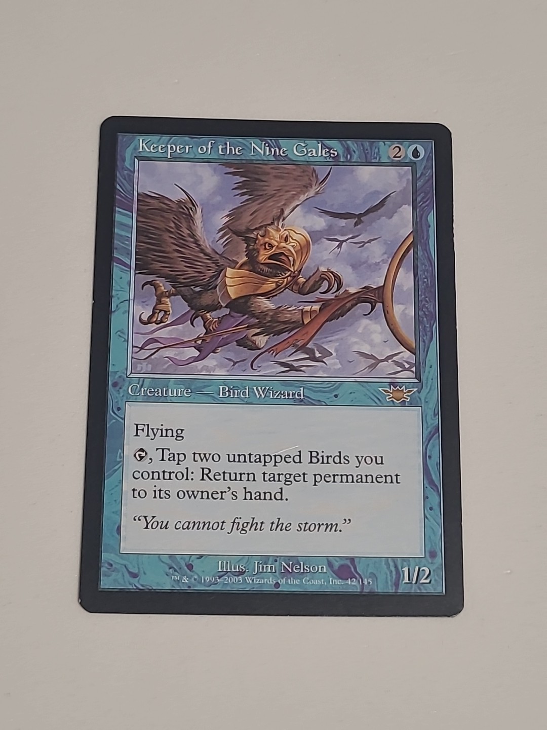 MTG - Keeper of the Nine Gales - Legions - X1 - (LP) -